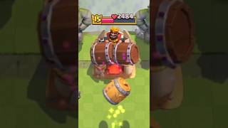 Evo Goblin BarrelClone 🤯 clashroyale shorts [upl. by Malan495]