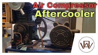 Air Compressor Aftercooler for my Eaton Compressor [upl. by Juta647]