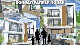 BAGI BAGI ID🏡 KOREAN FAMILY HOUSE 🏡 SAKURA SCHOOL SIMULATOR [upl. by Notsle338]