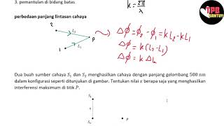 Beda Fasa  Interferensi dan Difraksi  Part 1  Fisika Dasar [upl. by Acquah]