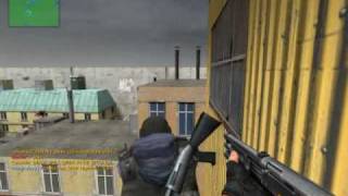 CounterStrike Source  ZeRooftoprunaway Gameplay [upl. by Deck297]