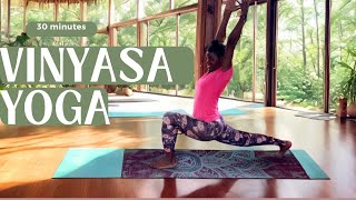 30 MINUTE Vinyasa Yoga Flow  Full Body Practice  Crow Tutorial [upl. by Putnem750]