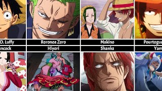 Romantic relationships among the characters of One Piece  Who is in love with whom in One Piece [upl. by Joses6]