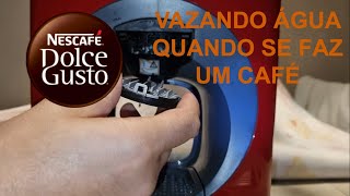 Cafeteira Dolce Gusto Vazando Água Na Capsula de Café Troca da Placa Difusora Solução do Problema [upl. by Karita]