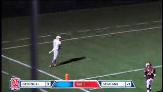 Saraland 3 Velus Jones takes the swing pass 59 yards for a TD [upl. by Amsa]