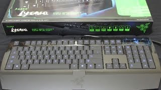 Unboxing Razer Lycosa [upl. by Cerellia211]