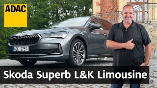 Großes Auto zum kleinen Preis Skoda Superb Limousine im Fahrbericht  ADAC [upl. by Aleuqahs]