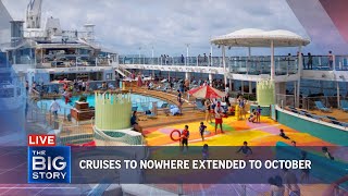 Royal Caribbean extends cruises to nowhere to Oct  THE BIG STORY [upl. by Akaya]