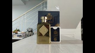 Ard Al Zaafaran Dirgham Gold Allure Homme Sport Clone Unboxing and First Impressions [upl. by Nevaed]