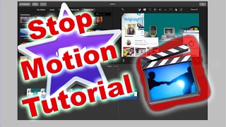 How to do stop motion video in iMovie on iPadiPhone [upl. by Esahc]