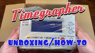 Timegrapher Unboxing and First Use Weishi No 1000 [upl. by Ttenaej381]