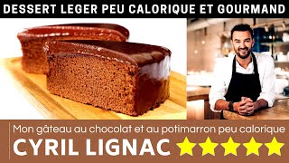 Cyril Lignac  Gâteau Chocolat au Potimarron Sans Calorie [upl. by Noseyt561]