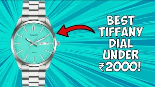 I bought the BEST Tiffany Blue Watch UNDER ₹2000 TIMEX TWTG10418 [upl. by Nnyliak]