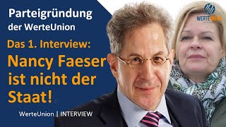 1 Interview mit Dr Maaßen nach der Parteigründung Faeser ist nicht der Staat [upl. by Midas]