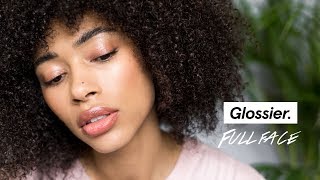 Full Face of Glossier  Oily Skin [upl. by Malkah97]