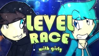 GIRL POWAHH  Level race Ep 6 Ft Girly Creatore  Geometry dash 20 [upl. by Nagem]