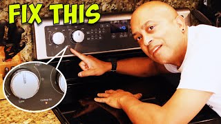 Easy Fix for Cooktop Light That Stays ON [upl. by Artinek348]