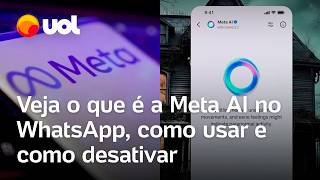 Meta IA veja o que é o círculo azul que apareceu no seu WhatsApp como usar e como desativar vídeo [upl. by Esirahs]