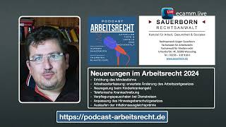 Teaser Neuerungen im Arbeitsrecht 2024 [upl. by Amber]