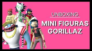 Unboxing de Gorillaz mini figuras Super Plastic [upl. by Alban]