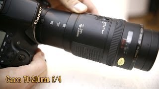 Canon 70210mm f4 lens review with samples APSC and fullframe [upl. by Annetta162]