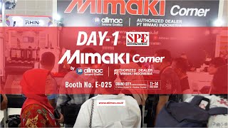 DAY1 SPE 2024 BELI PENTOL GRATIS MESIN MIMAKI HANYA DI MIMAKI CORNER by Allmac Sarana Grafika [upl. by Adnauqal]