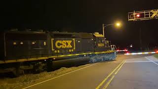 CSX L042 Chase with Updated Crossing [upl. by Isidore]