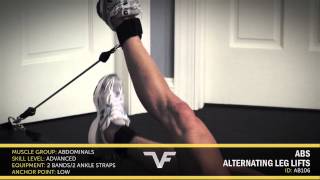 VersaFlexx AB106 Abs Alternating Leg Lifts [upl. by Wixted223]