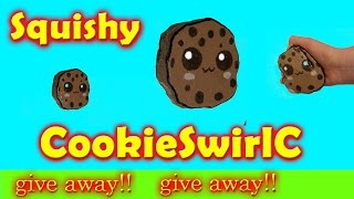 Shopkin videos DIY Cookie Swirl C Squishy inspired by CookieSwirlC shopkins giveaway [upl. by Arndt]