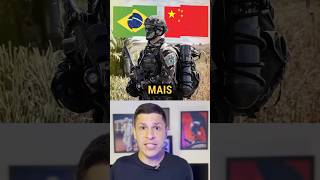 Vergonha Militar Chineses classificam o Exército Brasileiro como o mais FALSO do mundo shorts [upl. by Sharai]