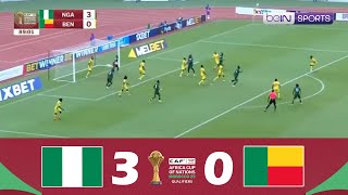 Nigéria contre Bénin 30  Éliminatoires AFCON 2025  Résumé de Match [upl. by Oiziruam]