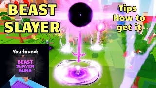 How to get BEAST SLAYER Aura in FIND THE AURAS Roblox [upl. by Jos]