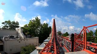 Maverick Cedar Point 4K 60FPS Front Row POV [upl. by Haliek]