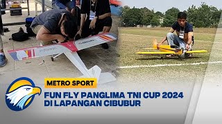 Kegiatan Fun Fly 2024 Ditujukan Untuk Para Penghobi Aeromodeling  Metro Sport [upl. by Nomrah]