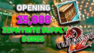 I opened 25000 Zephyrite Supply Boxes  DATA Included [upl. by Strong]