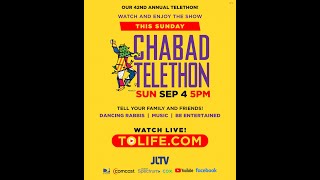 42nd Chabad Telethon 2022  5782 [upl. by Asalocin]