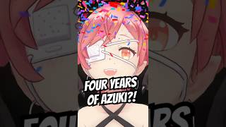 Four years of Azuki 🦇🎉 vtuber shorts [upl. by Eugilegna]