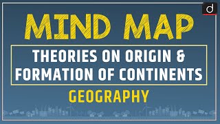 Theories on Origin amp Formation of Continents  MIND MAP  Drishti IAS English [upl. by Siroled]