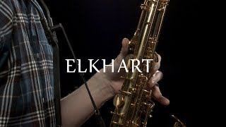 Elkhart 100TS Student Tenor Saxophone  Gear4music demo [upl. by Cartie]