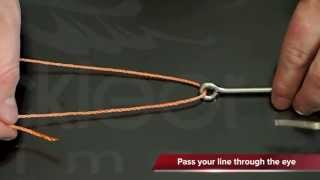 FTO  How To Tie a Locked Half Blood Knot [upl. by Enellek]