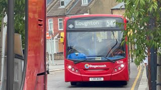 Shabby Full Ride  FIRST TIME  Bus Route 549  South Woodford  Loughton  36298  Stagecoach [upl. by Amalle]