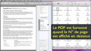 Fusion des PDFs avec Apercu Mac OSX [upl. by Airdua679]