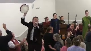 Pentecostal Tambourine Praise [upl. by Odrareve]