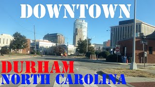 Durham  North Carolina  Downtown Drive [upl. by Rafaelia]