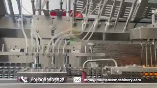 High Speed Ampoule Filling Sealing Machine  Sterile Filling Sealing  Glass Ampoule Filling Sealing [upl. by Colon]