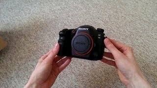 Sony Alpha 99 Unboxing SLTA99V [upl. by Rramo]