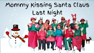 Mommy Kissing Santa Claus Last Night  Line Dance  Beginner  Chor  Agnes Bangun [upl. by Eceirehs]