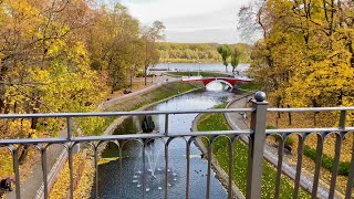 Autumn Walking Tour 🍁Belarus GOMEL 🍁 October 2022  With Captions [upl. by Jews]