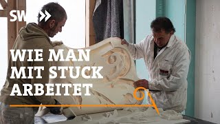 Wie man mit Stuck arbeitet  SWR Handwerkskunst [upl. by Valentina]