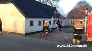 Gårdbrand Mejslingvej i Jerlev 21032014 Kl 1750 [upl. by Netnilc]